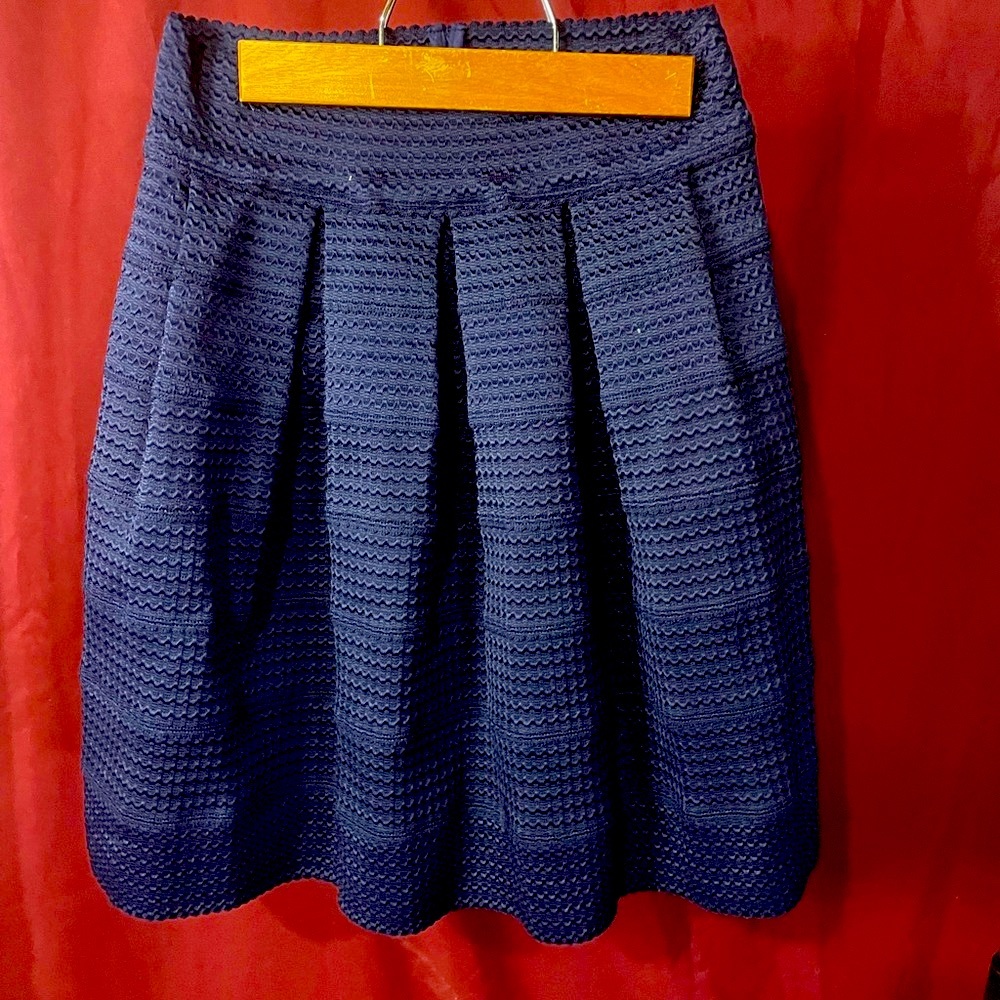Navy blue stretchy skirt FSR Brand